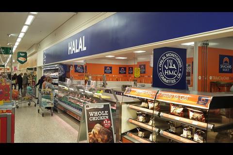 Morrisons Thornbury – halal counter